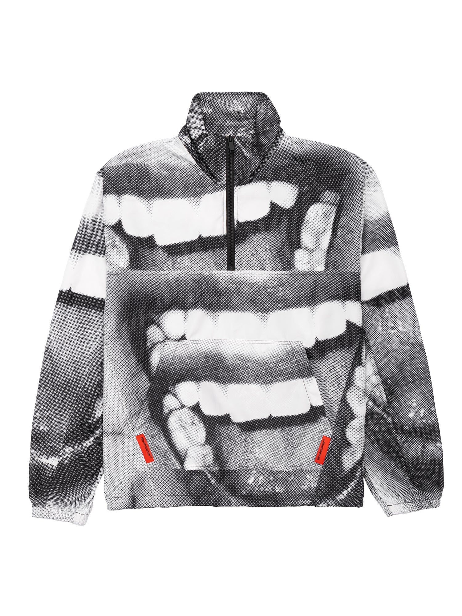 Smile Reißverschluss-Sweatshirt