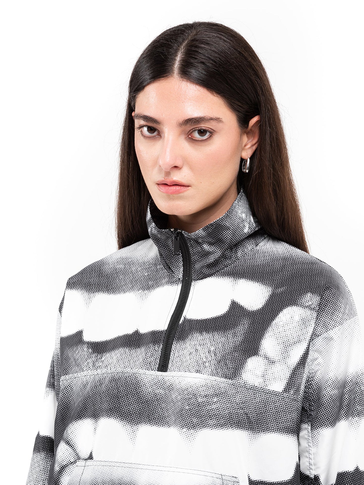 Smile Sweat-shirt zippé