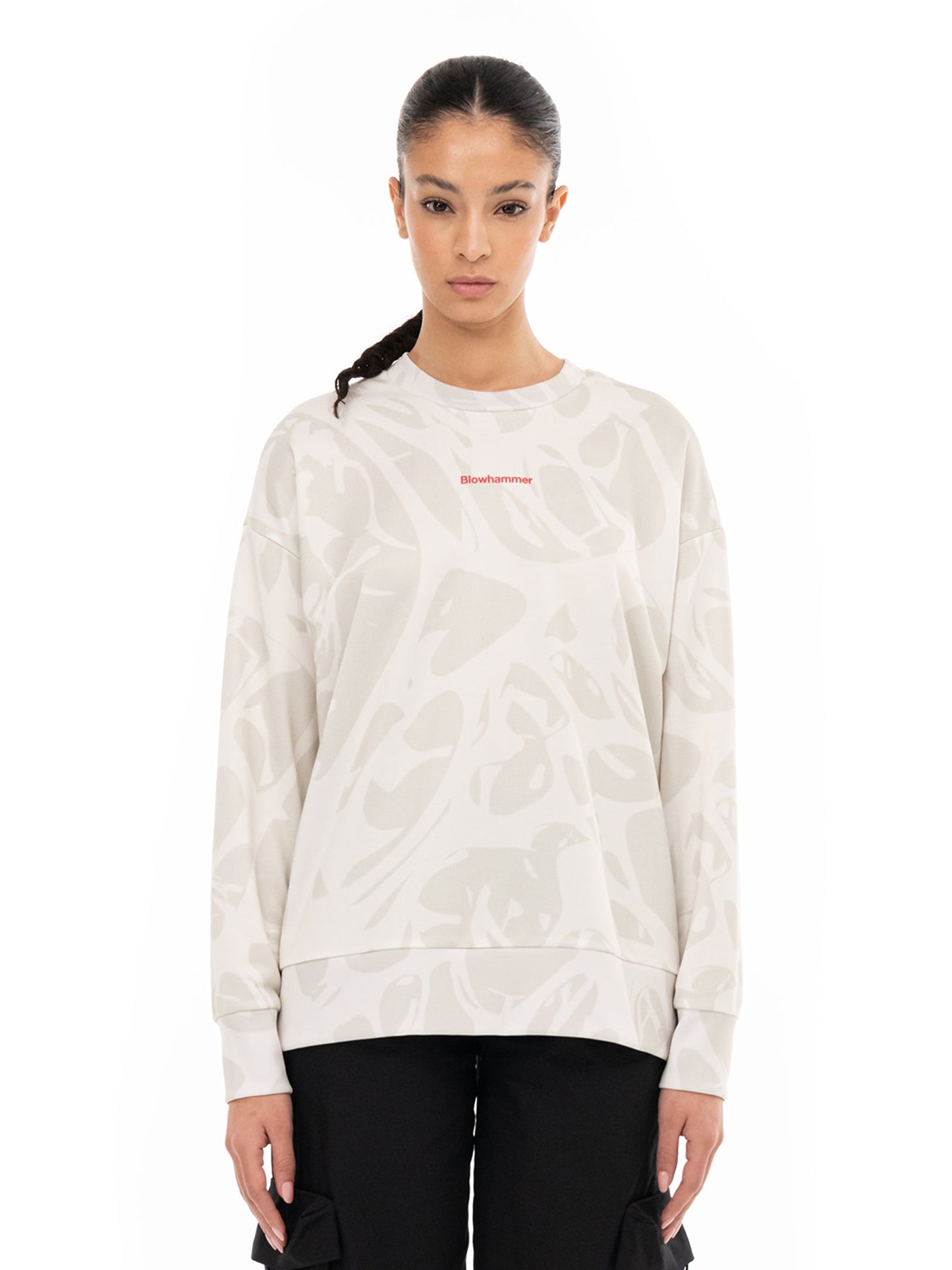 Strand Ivory Crewneck Sweatshirt | Blowhammer