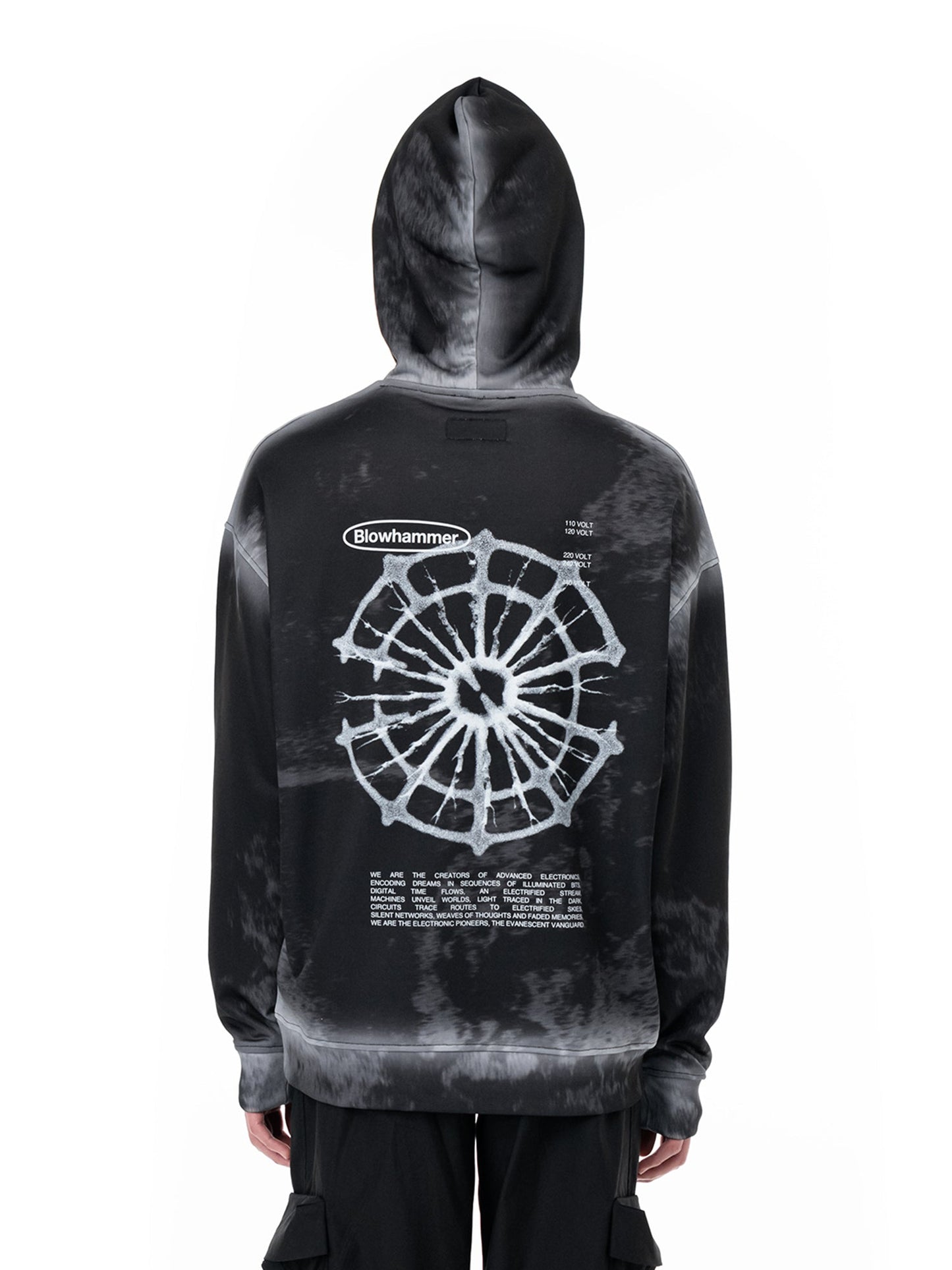 Black Noise Hoodie | Blowhammer