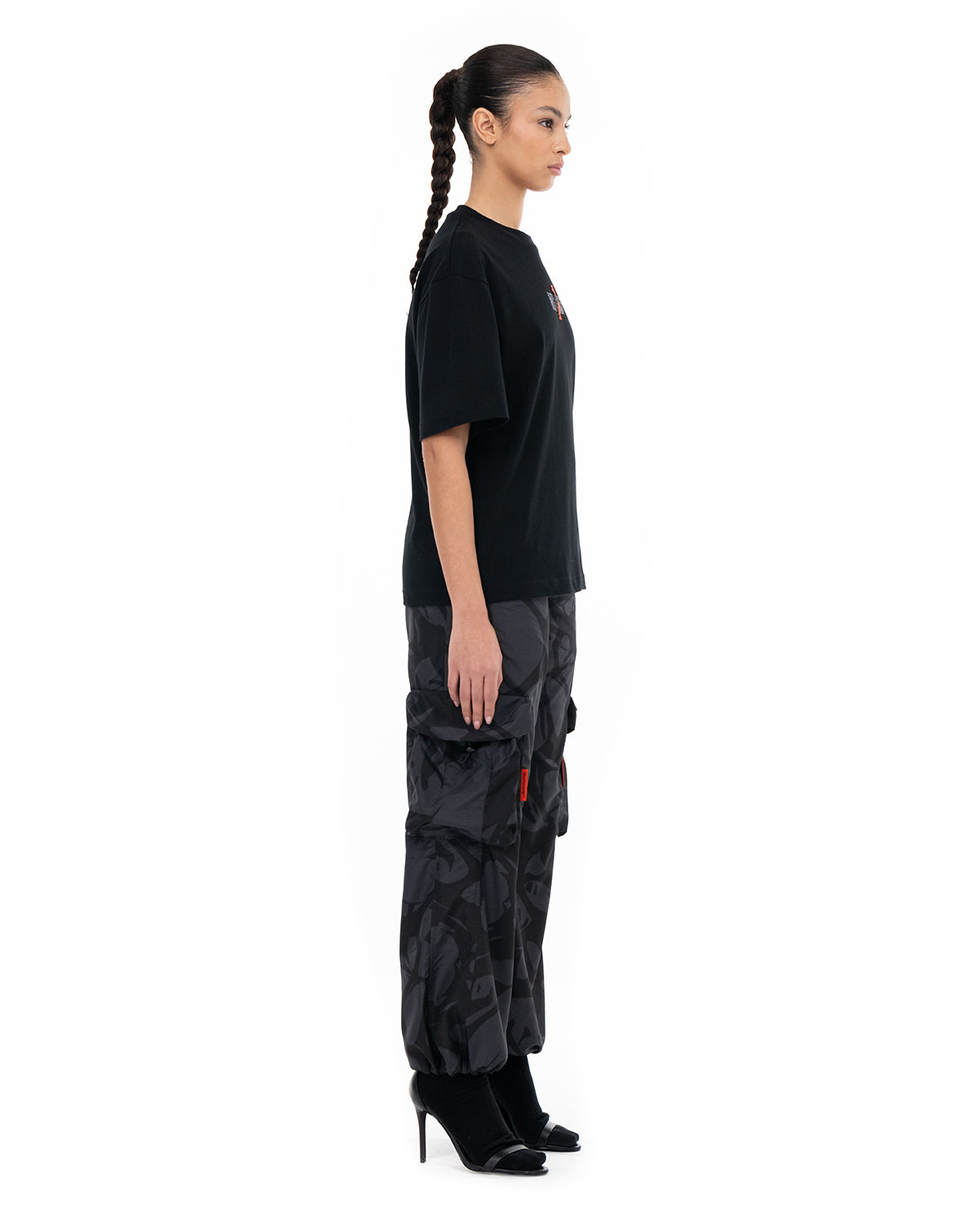 Flag T-Shirt| Blowhammer, color_Nero, color_Black