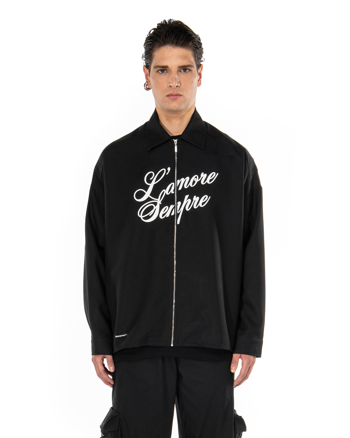 L’ amore sempre Leichte Jacke mit Reißverschluss