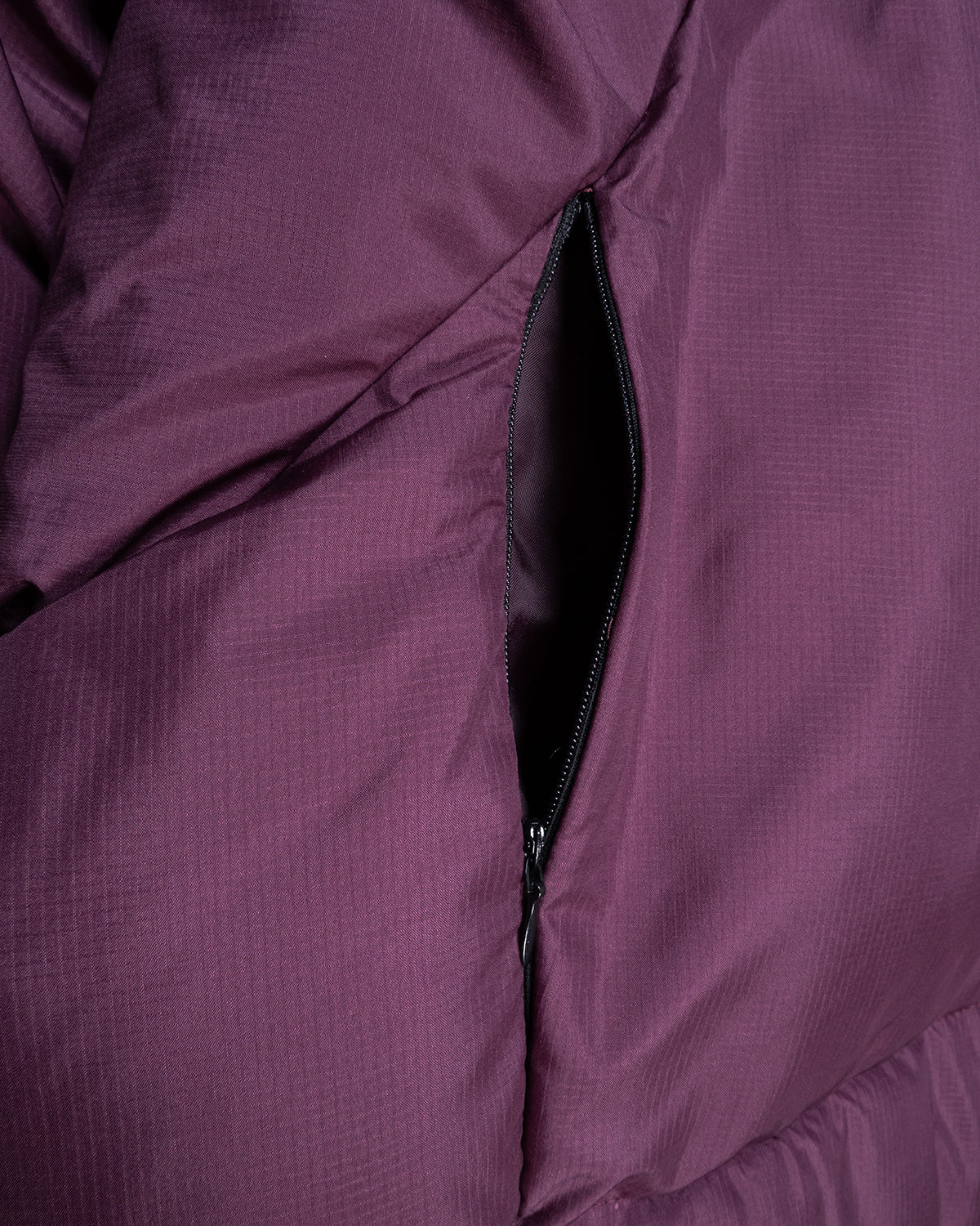 Solid Purple Piumino