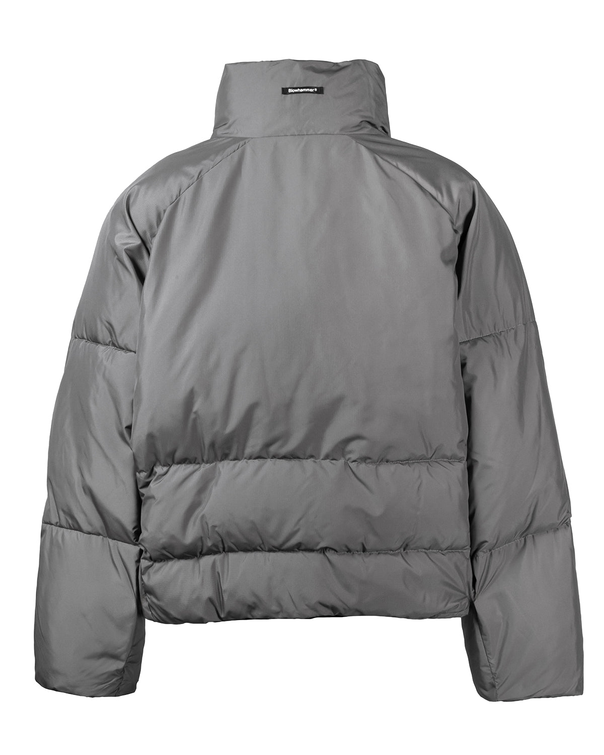 Solid Grey Piumino