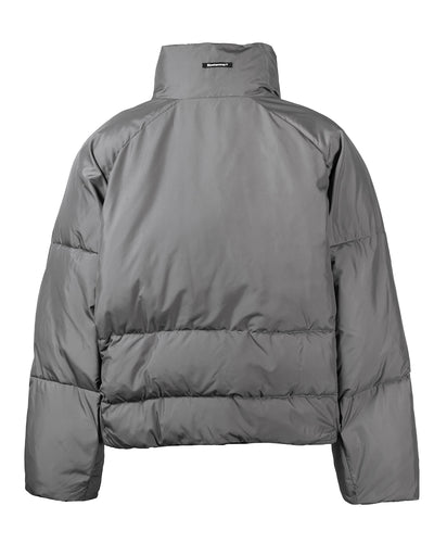 Solid Grey Piumino