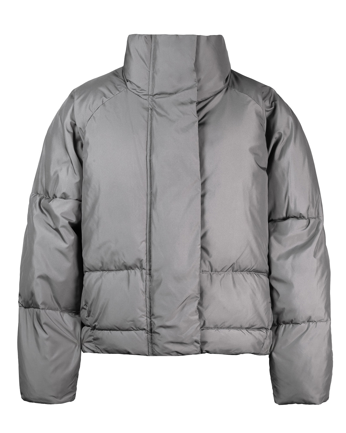 Solid Grey Piumino