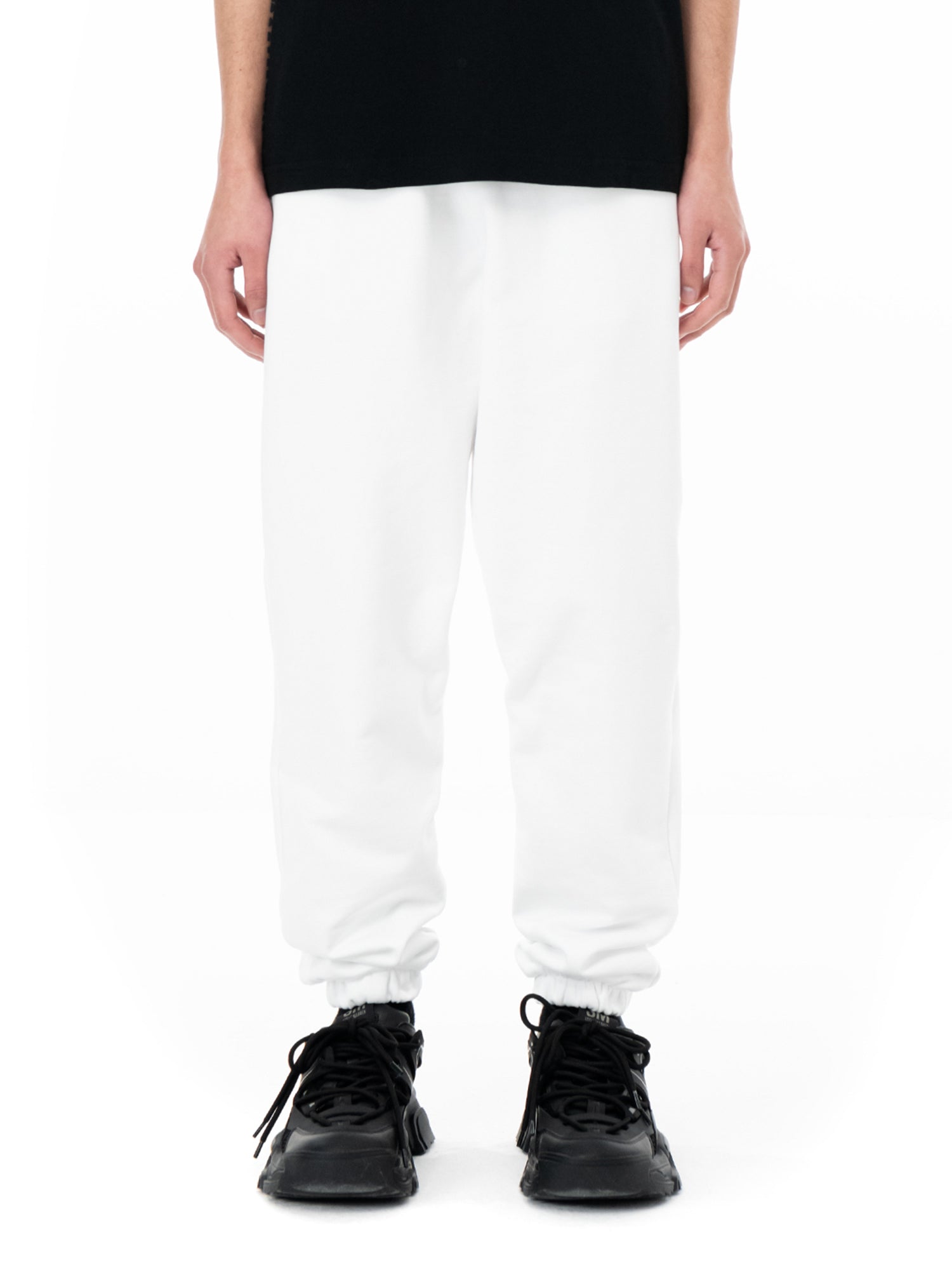 Classic White Joggers | Blowhammer