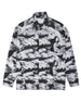 Black Camo Camicia Maniche Lunghe | Uomo