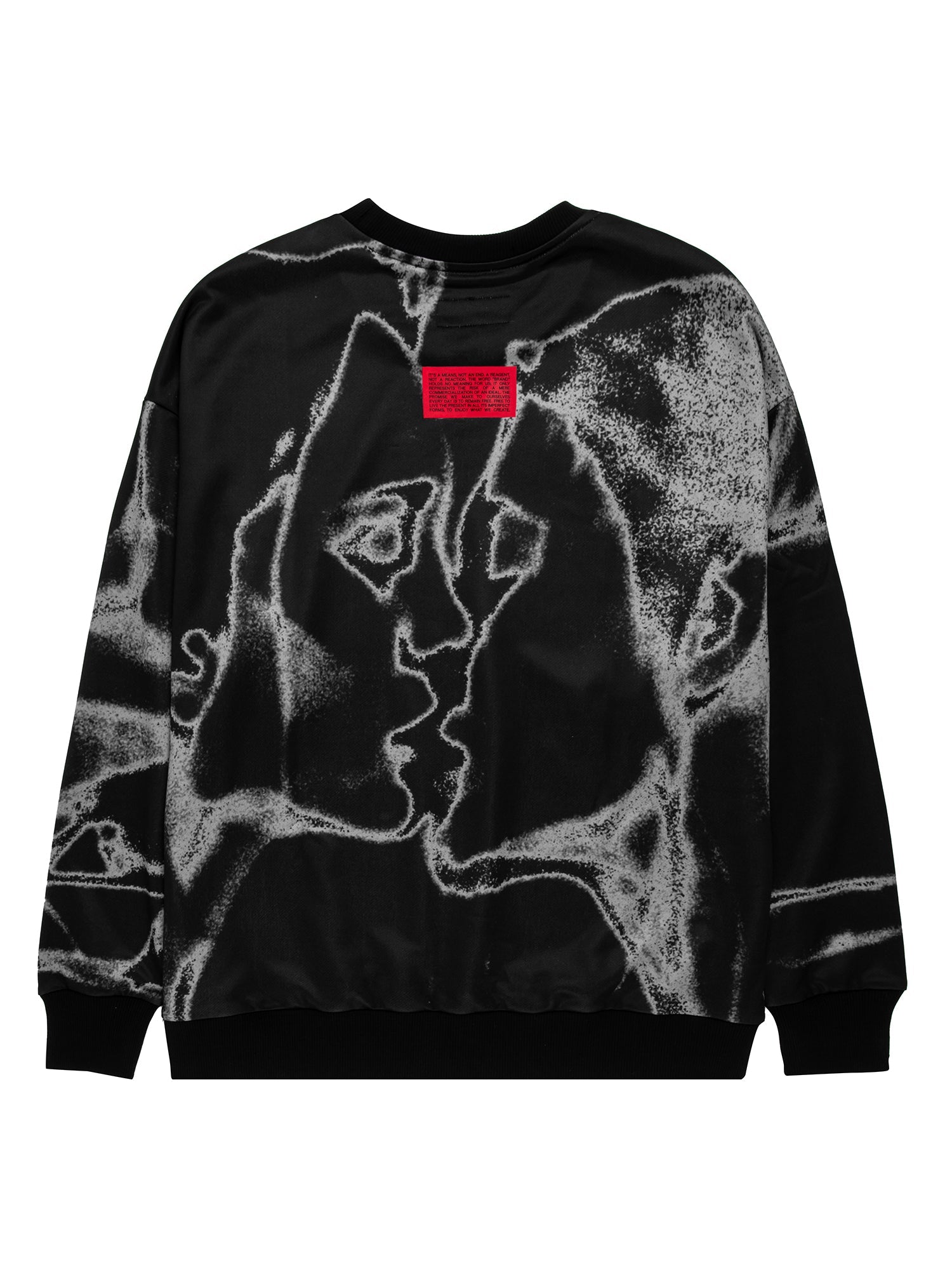 Unkiss Black Rundhals-Sweatshirt