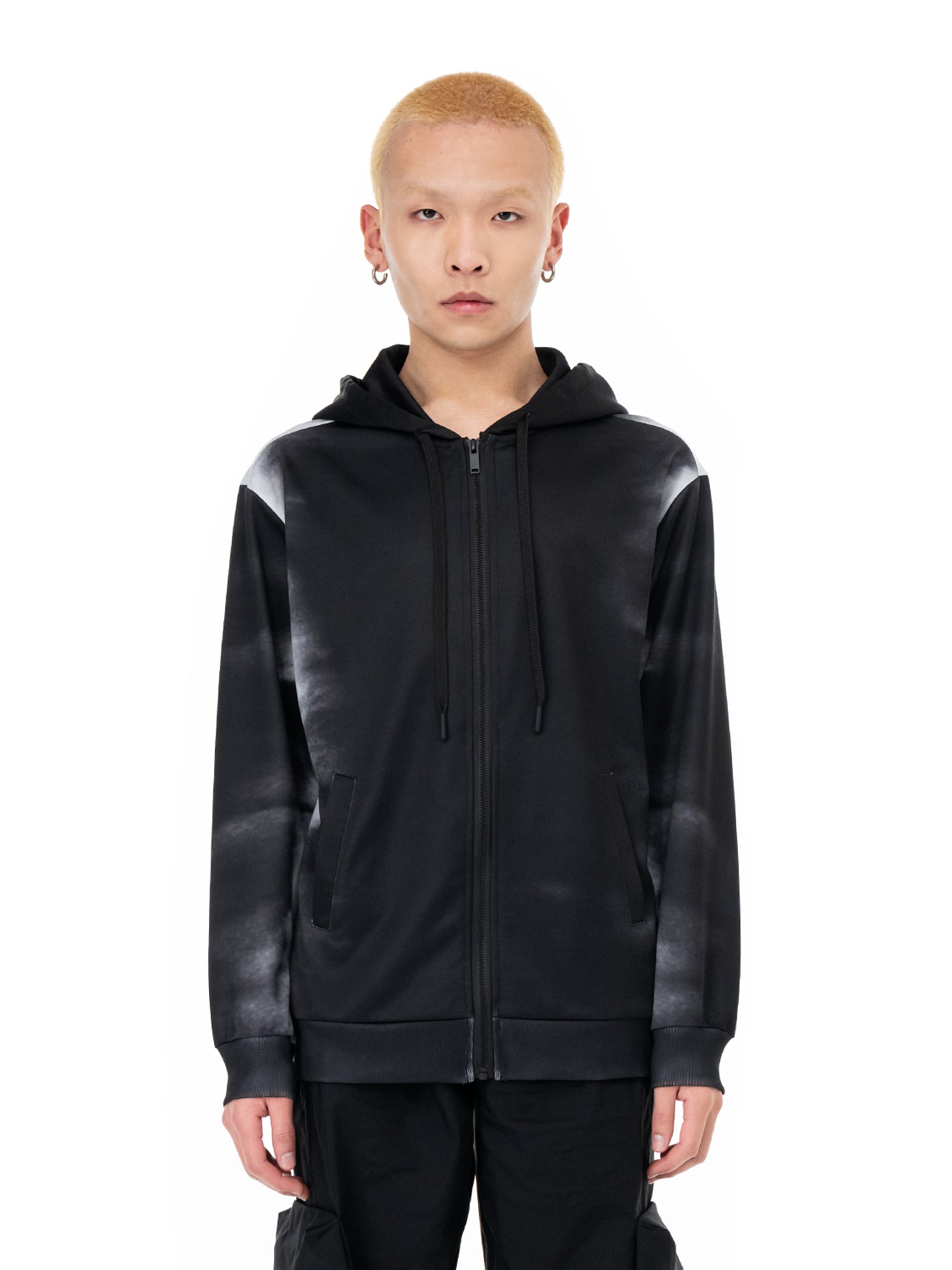 X-Ray Black Kapuzenpullover