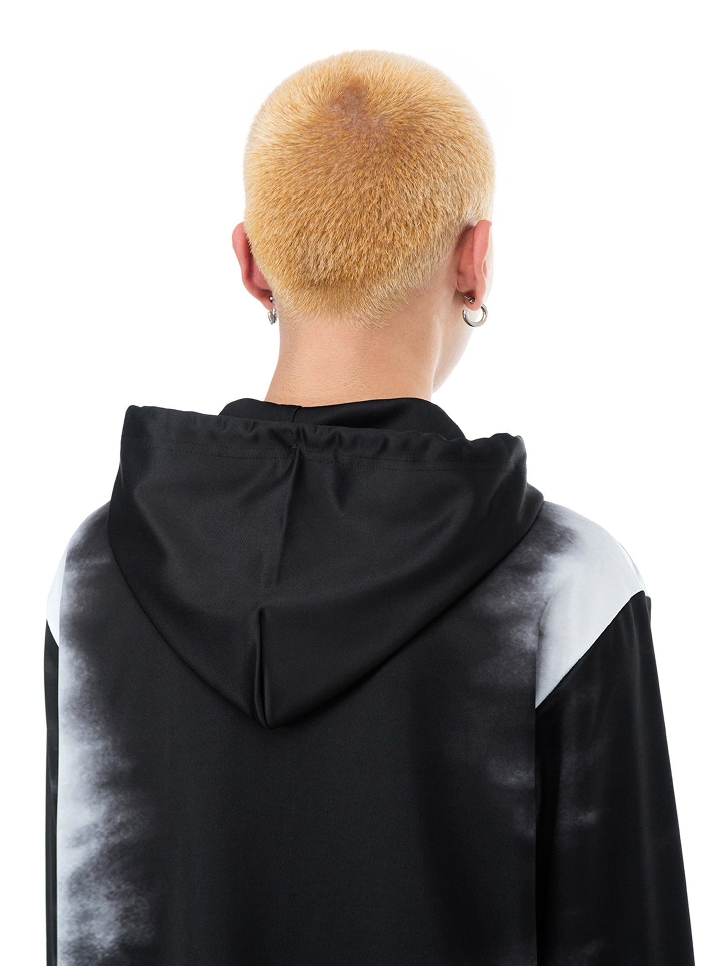 X-Ray Black Felpa Cappuccio