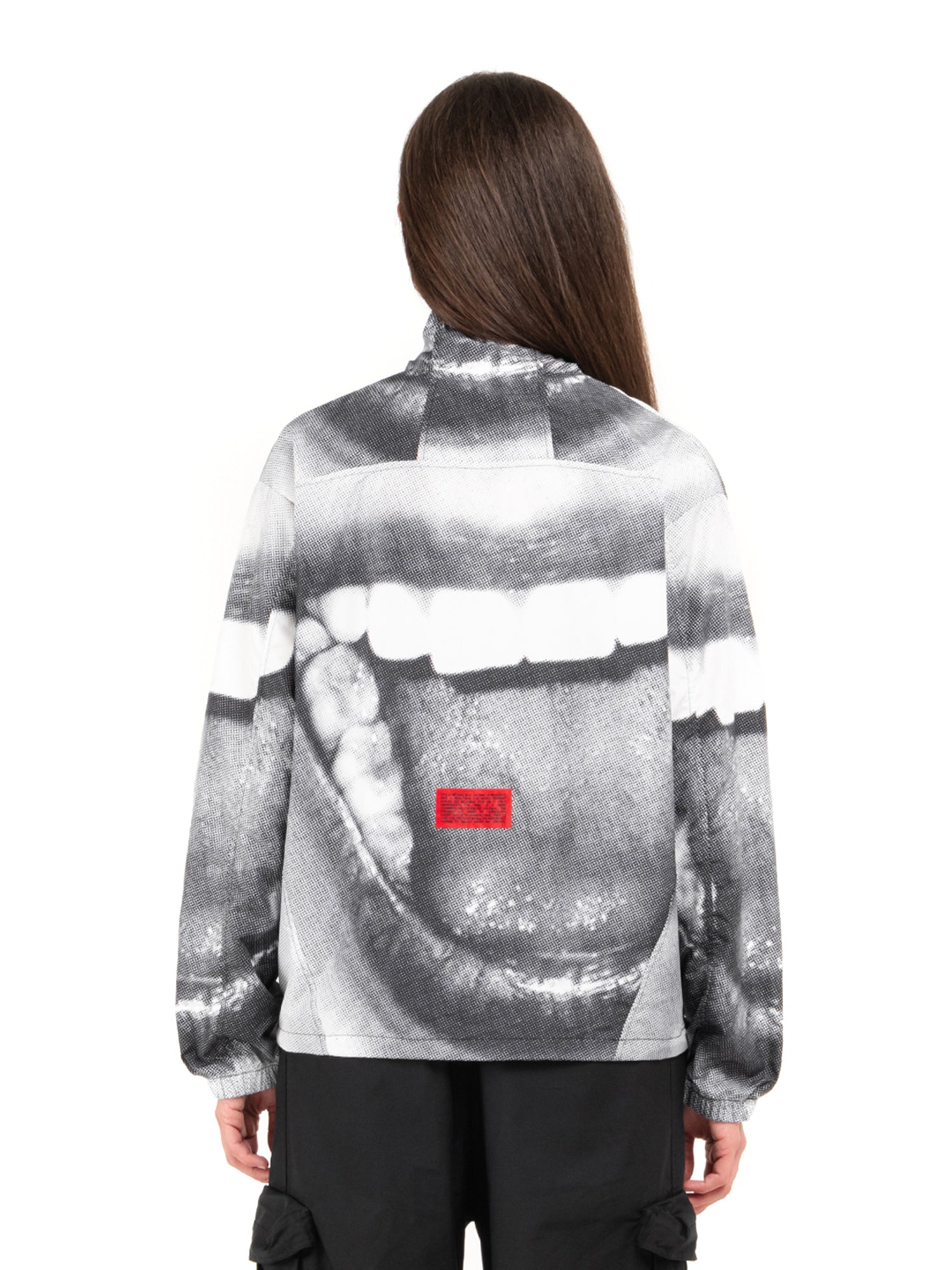 Smile Reißverschluss-Sweatshirt