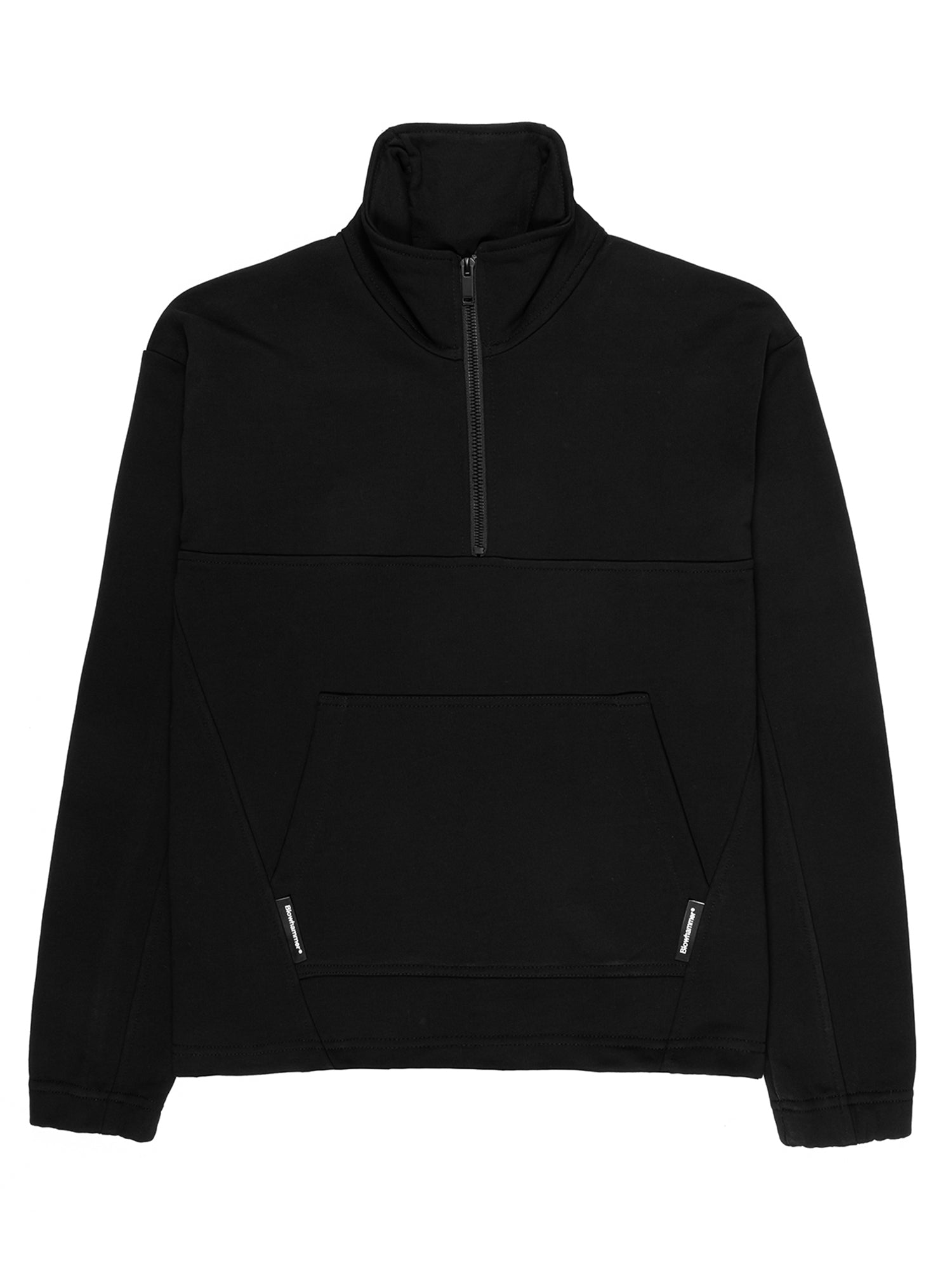 Minimal Felpa Girocollo Zip | Uomo