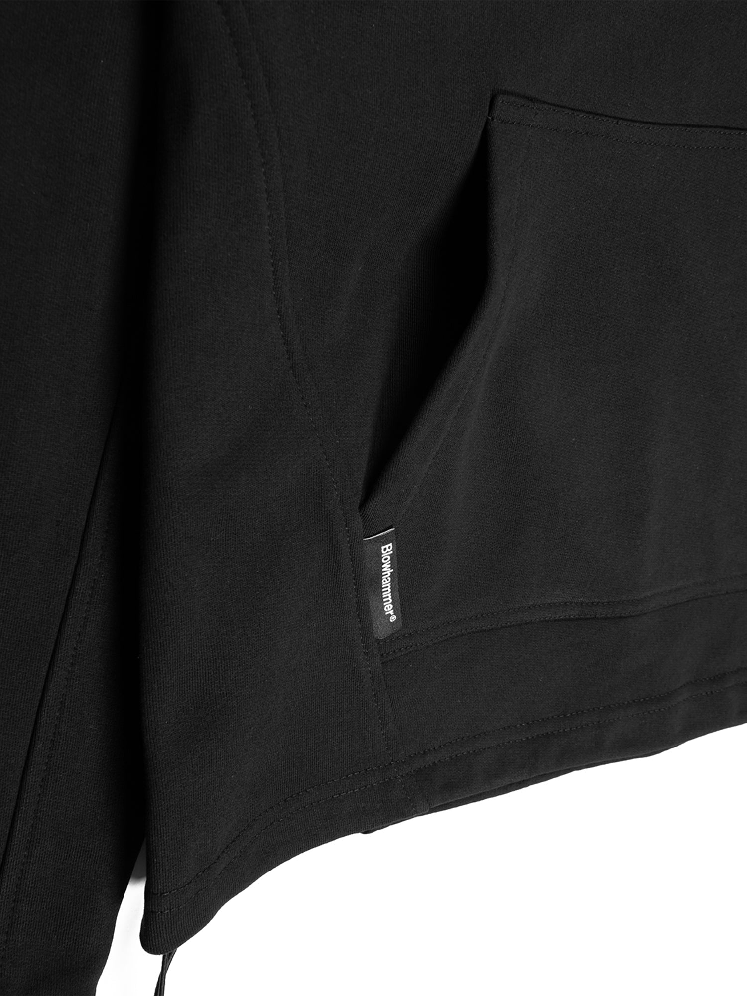 Minimal Felpa Girocollo Zip | Uomo