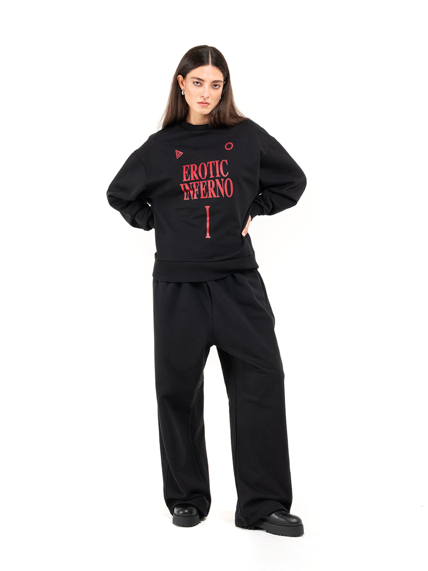 Infernal Groove Rundhals-Sweatshirt