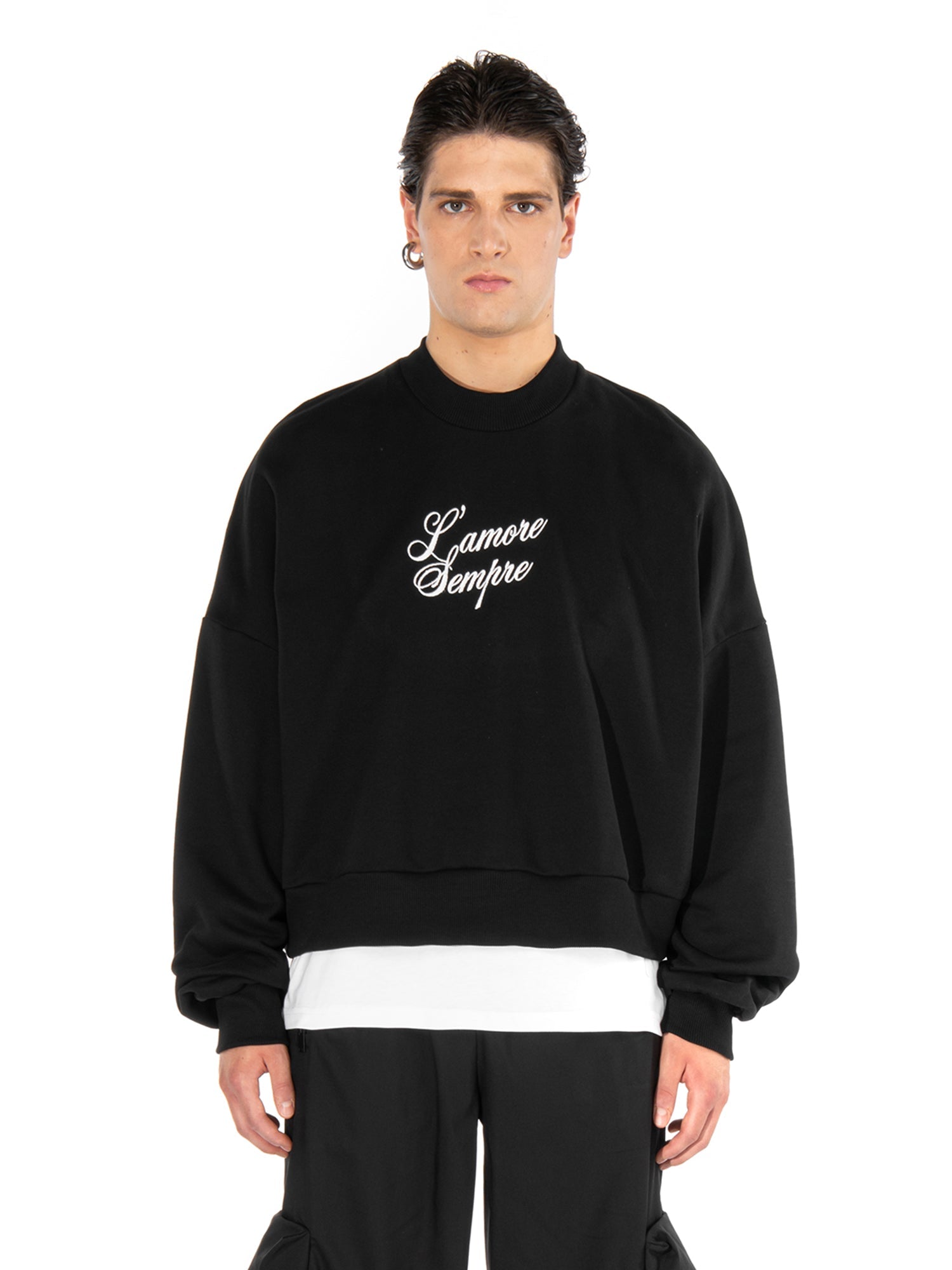 L' amore Sempre Rundhals-Sweatshirt