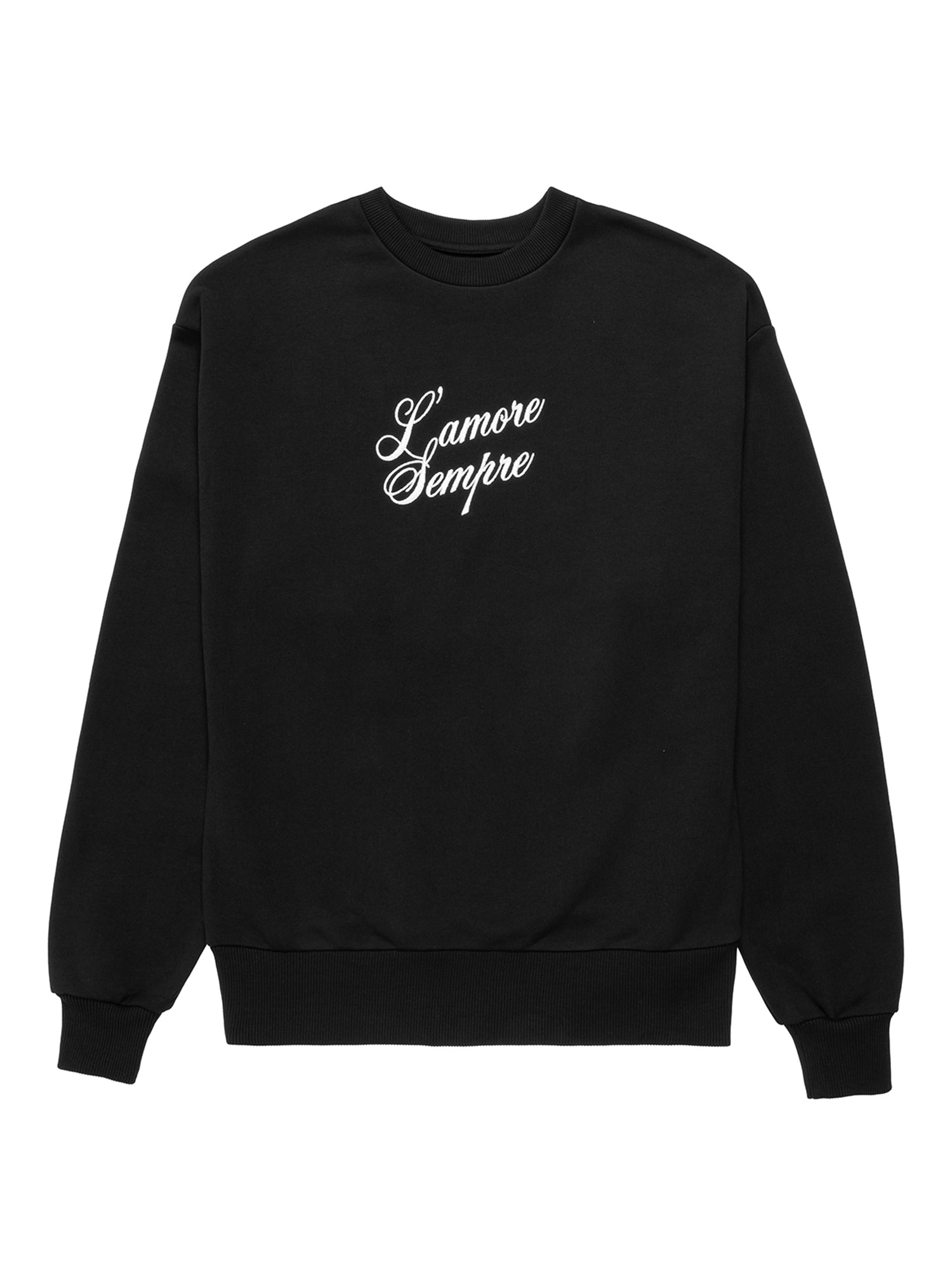 L' amore Sempre Rundhals-Sweatshirt
