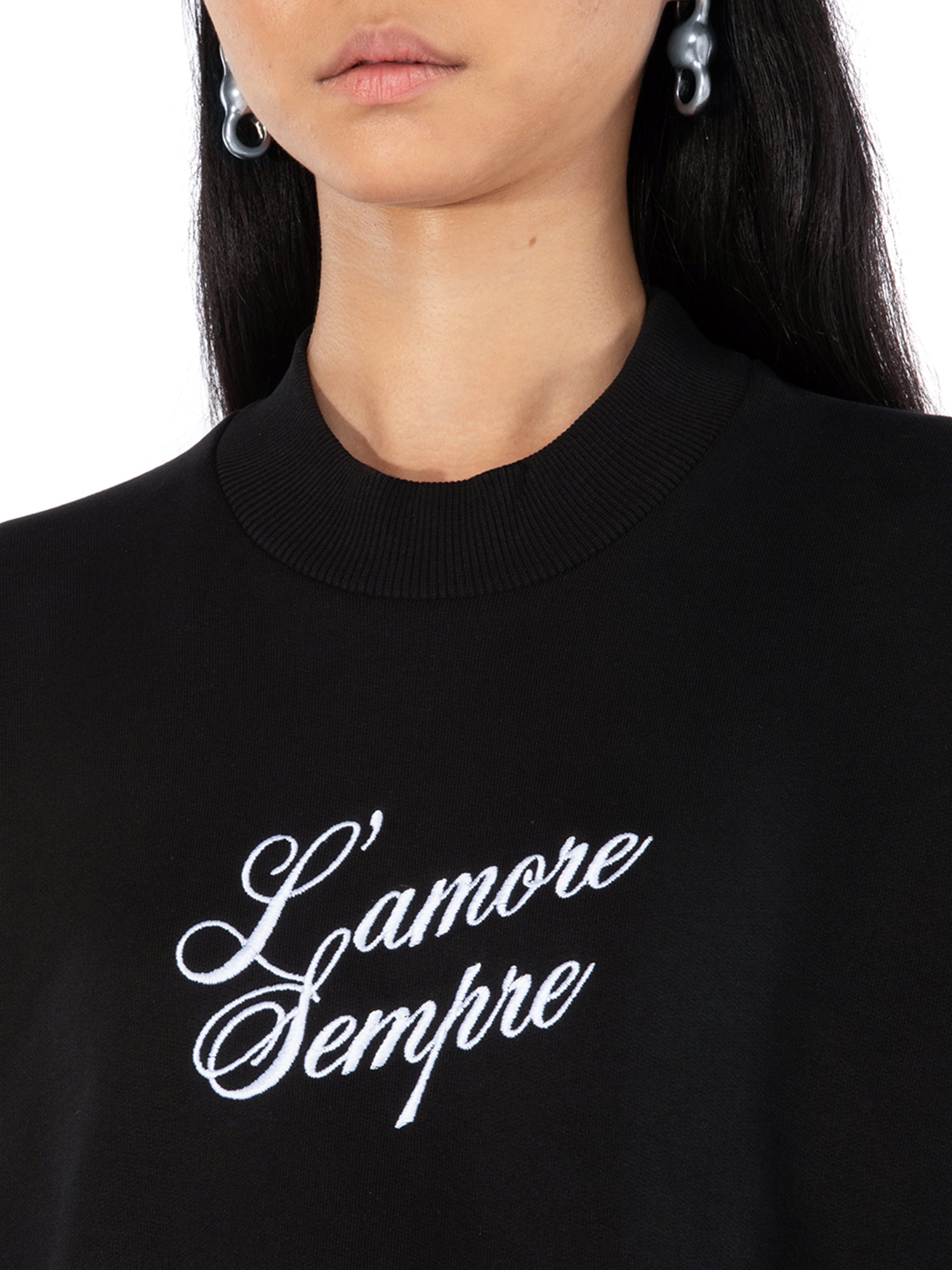L' amore Sempre Rundhals-Sweatshirt