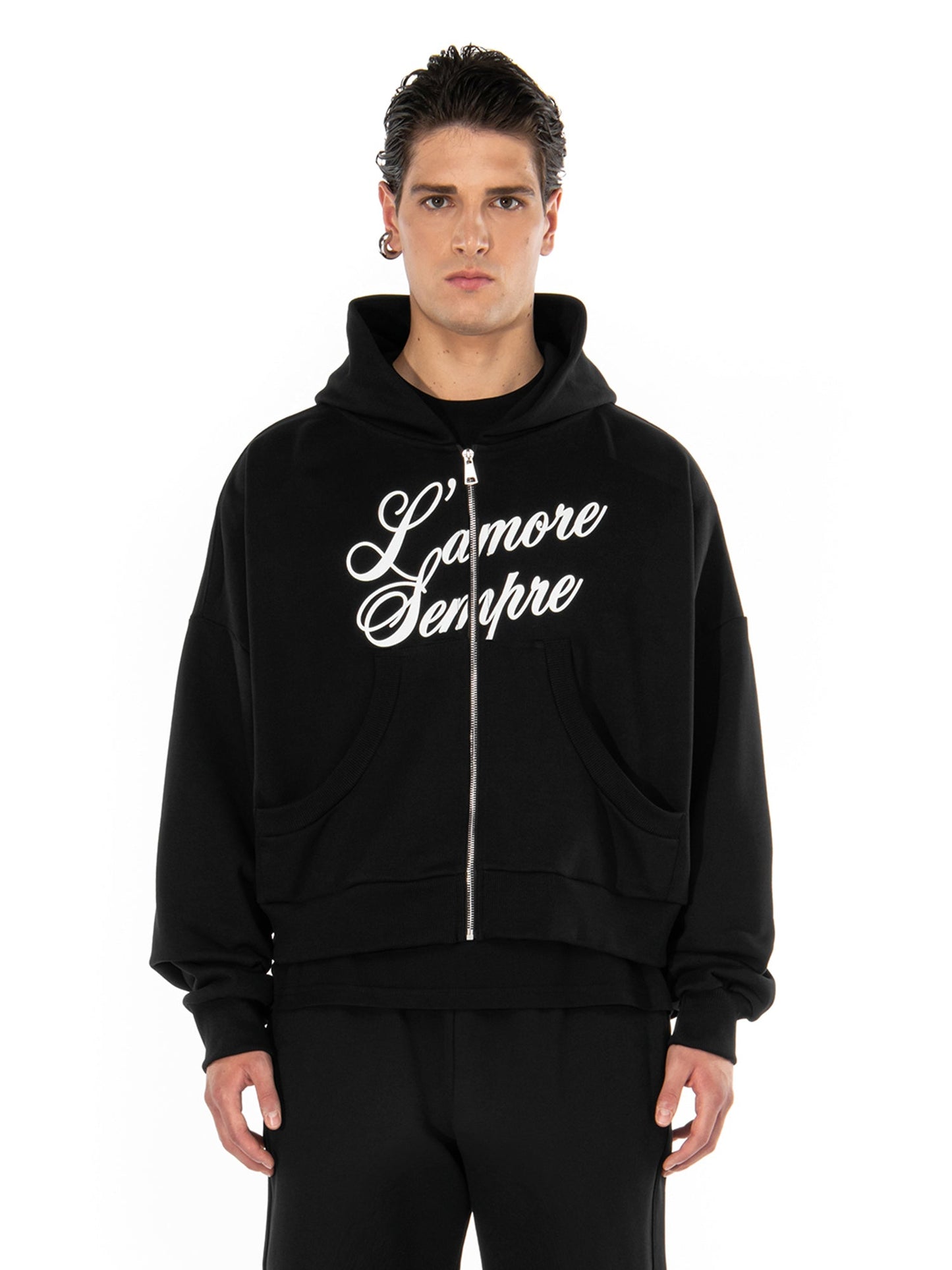L'amore sempre Felpa Cappuccio