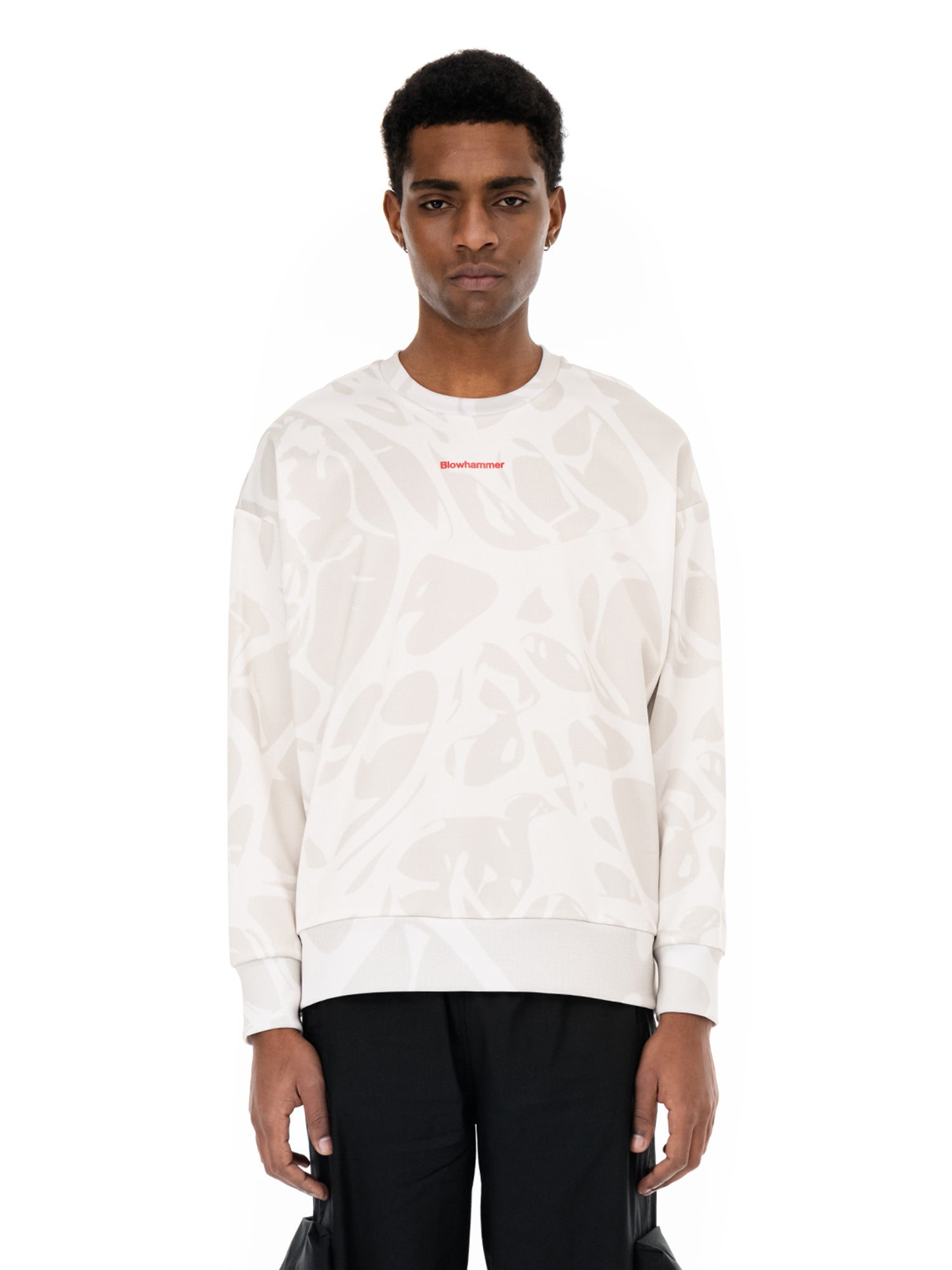 Strand Ivory  Crewneck Sweatshirt | Blowhammer