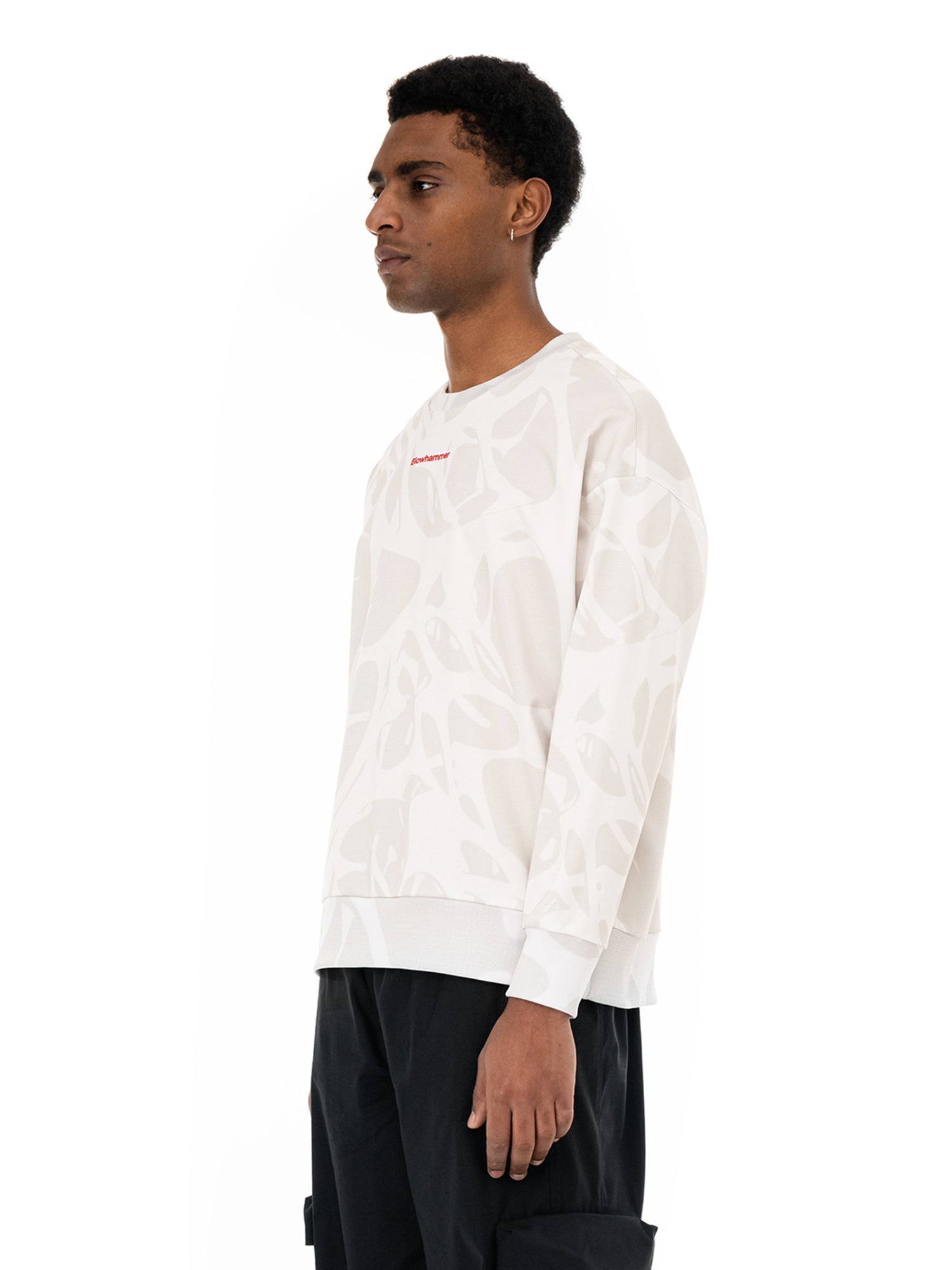 Strand Ivory  Crewneck Sweatshirt | Blowhammer