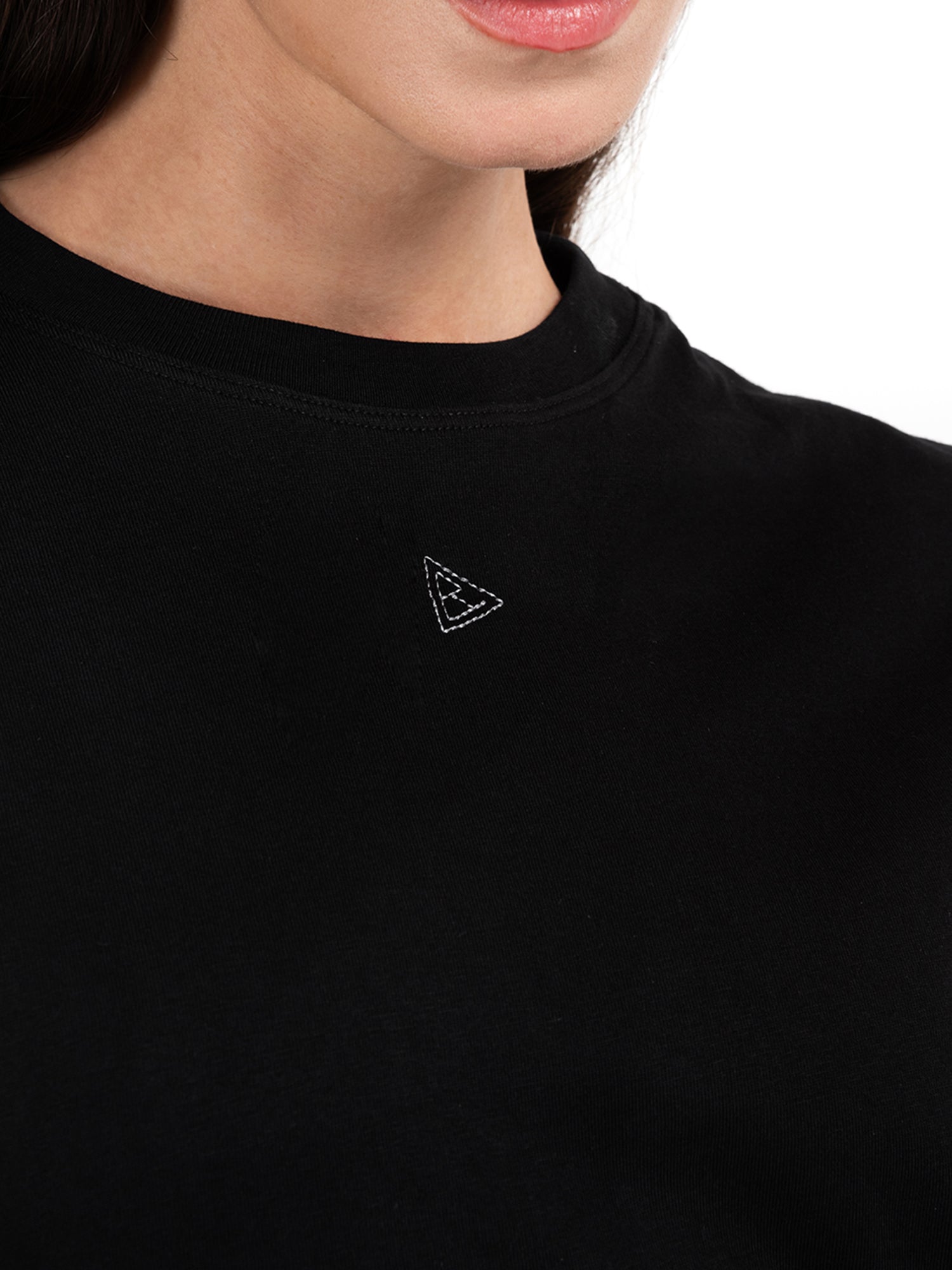 Minimal Fold T-Shirt | Donna