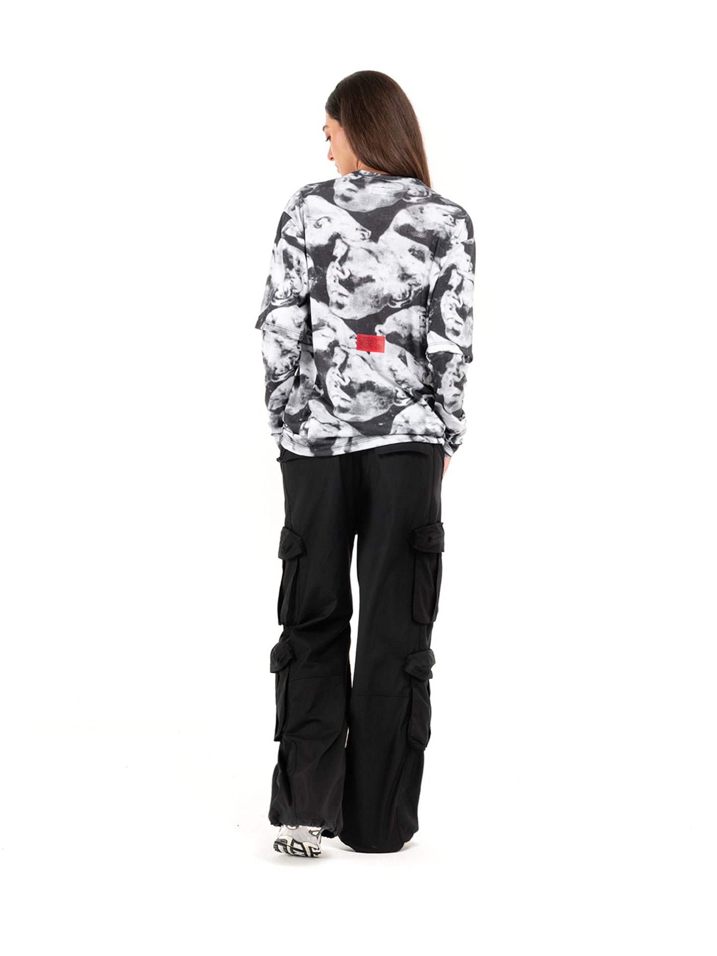 Camo Black Longsleeve | Donna