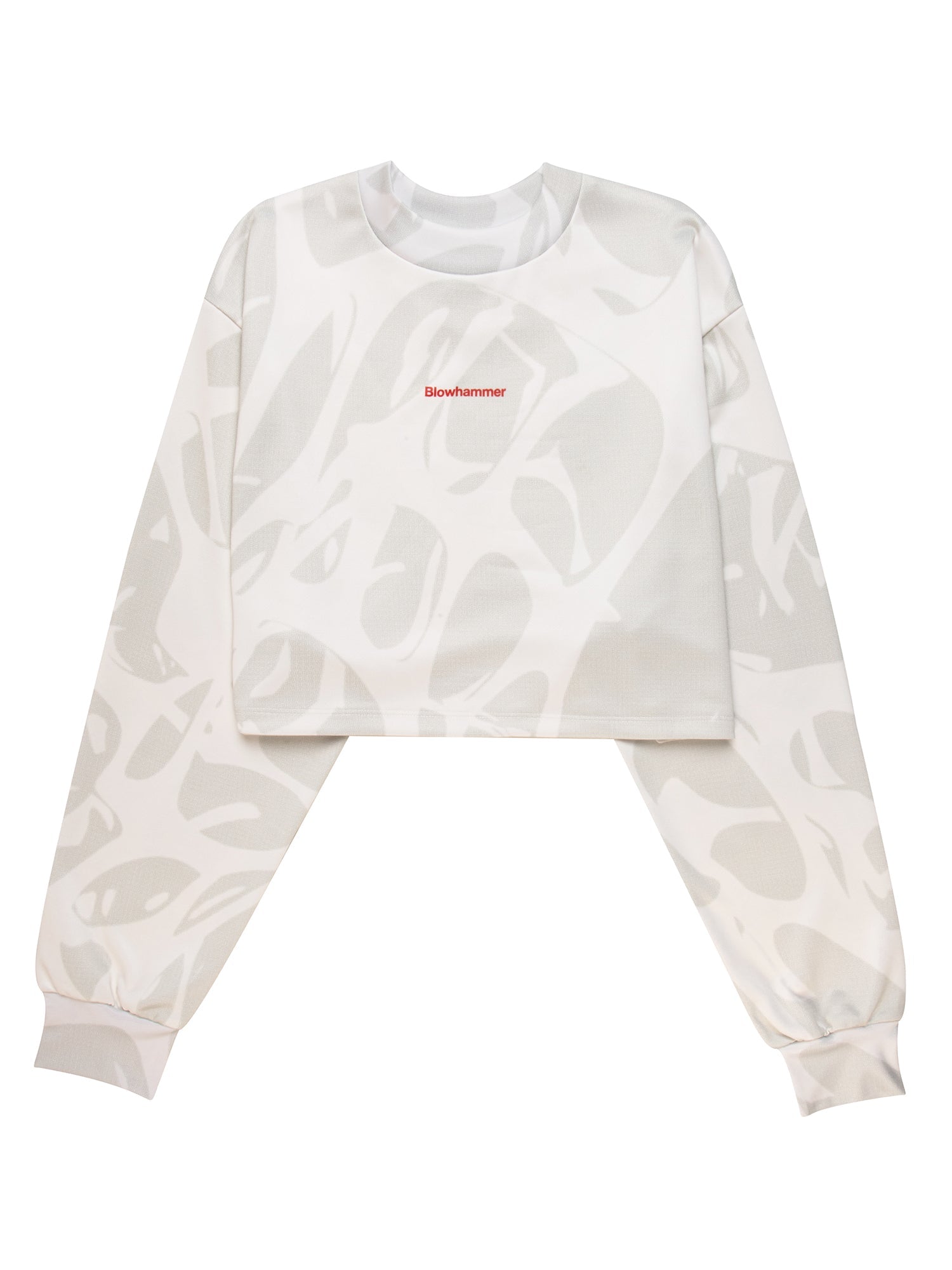 Strand Ivory Sweatshirt Crop